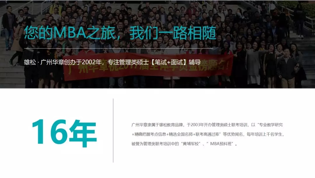 雄松·雄松華章2019管理類聯(lián)考輔導(dǎo)班開學(xué)典禮