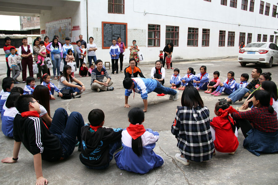 【雄松公益梅州行】愿每個人都能做多一點點