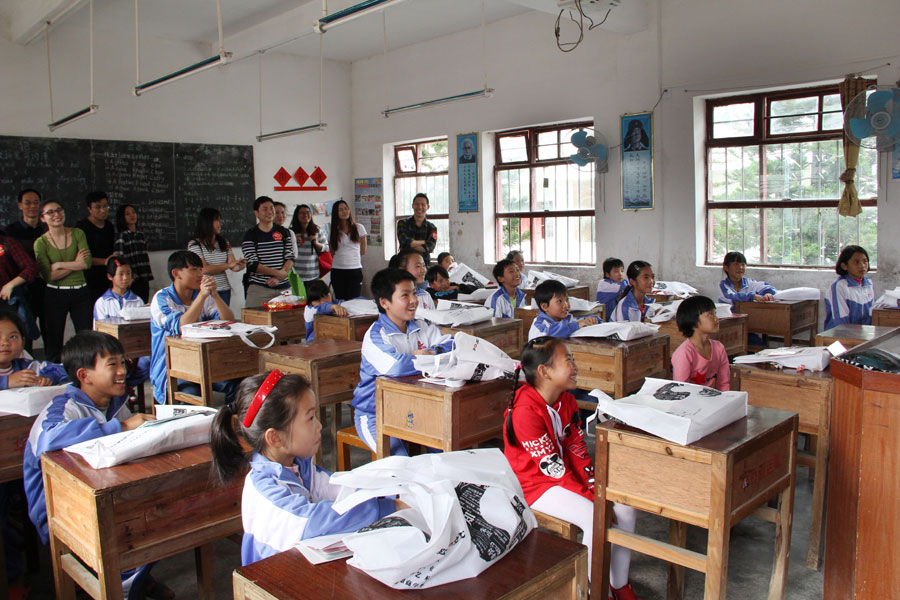 【雄松公益梅州行】愿每個人都能做多一點點