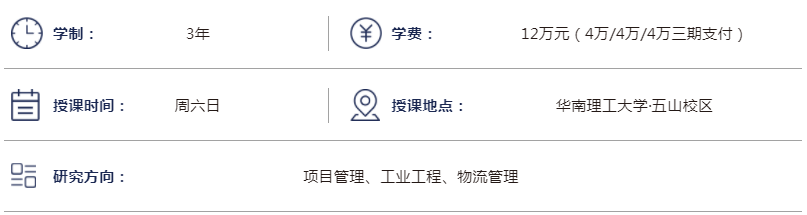 2022年華南理工大學工程管理碩士（MEM）招生簡章